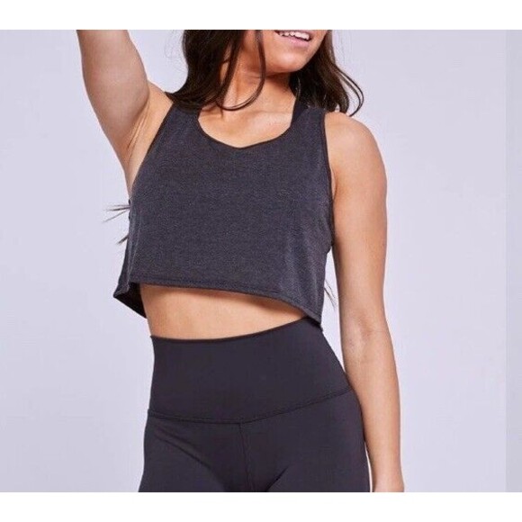 Jo Jax Womens Step One Tank Size XXS Black Dance Wear Convention Layering Crop - Picture 12 of 15